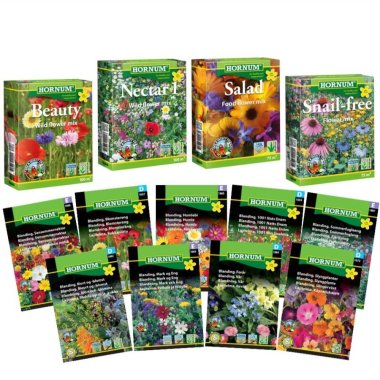 Blomsterfrø blandinger