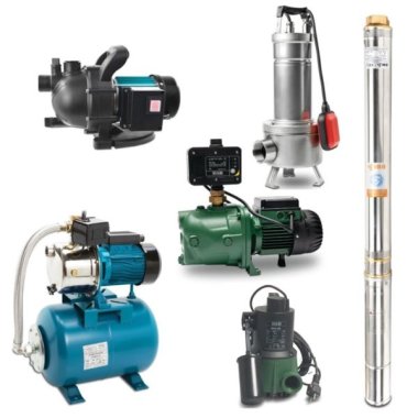 Pumper til vanding og oversvømmelse