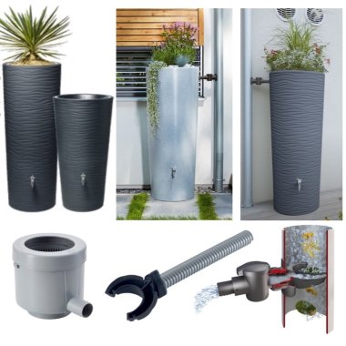 Regnvandstønder og tilbehør