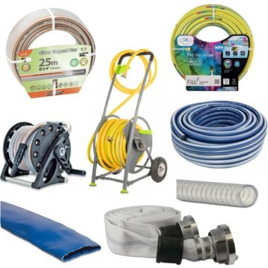 Vandslanger og slangeoprullere