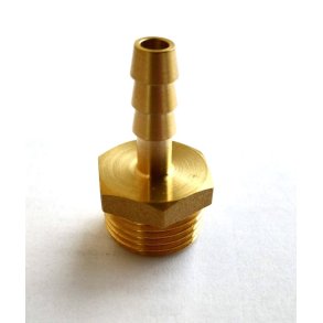 Slangestuds 8mm udvendigt 1/2