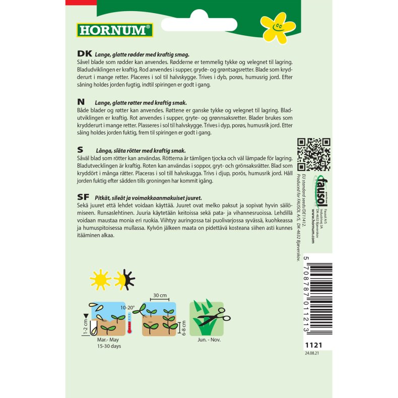 Persillerod, Halblange