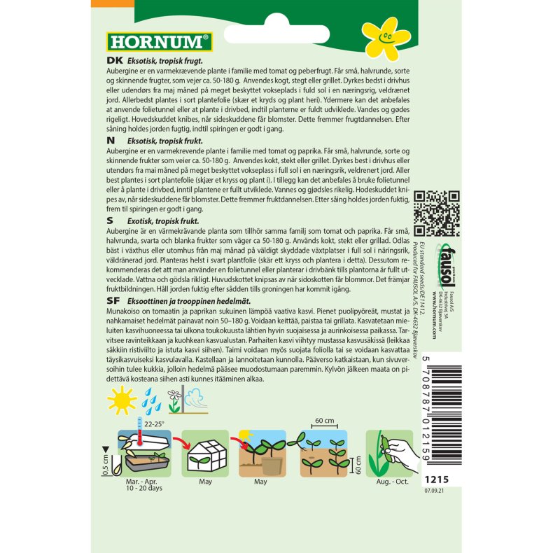 Aubergine, Kaberi F1