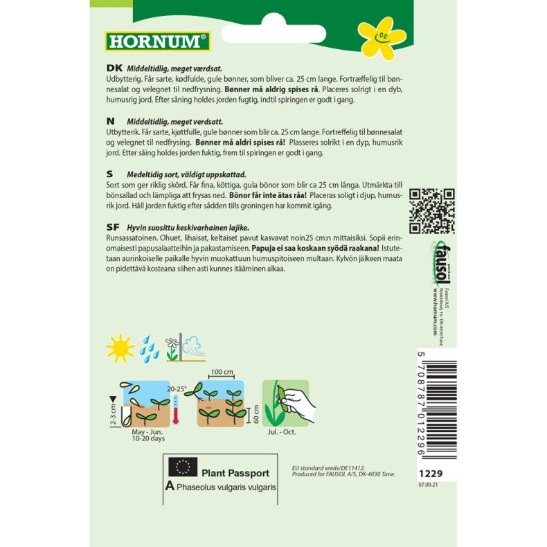 Gul Bnne, Stang-, Neckargold