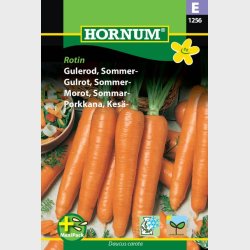 Gulerod, Sommer, Rotin. Maxipakke. 