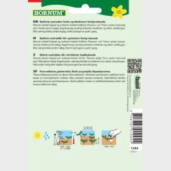 Radise,  Rundes halbrot - halbweiss