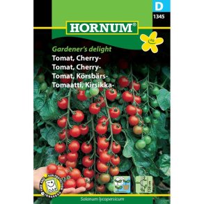 Tomat, Cherry-, Gardener's delight