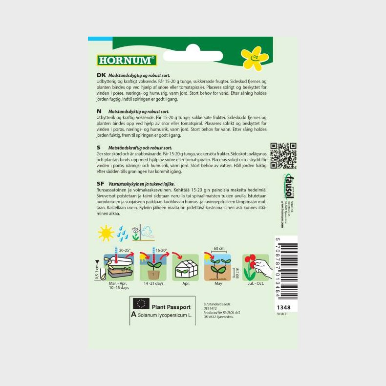 Tomat, Cherry-, Sweet Million F1