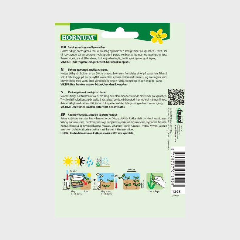 Squash, Coucourzelle