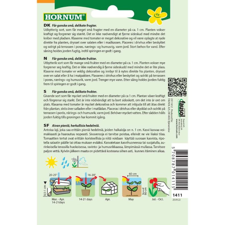 Tomat, Ribs-, Vildtomat