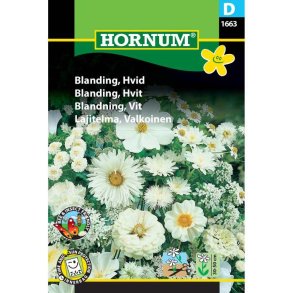 Blomsterfr, Blanding, Hvid