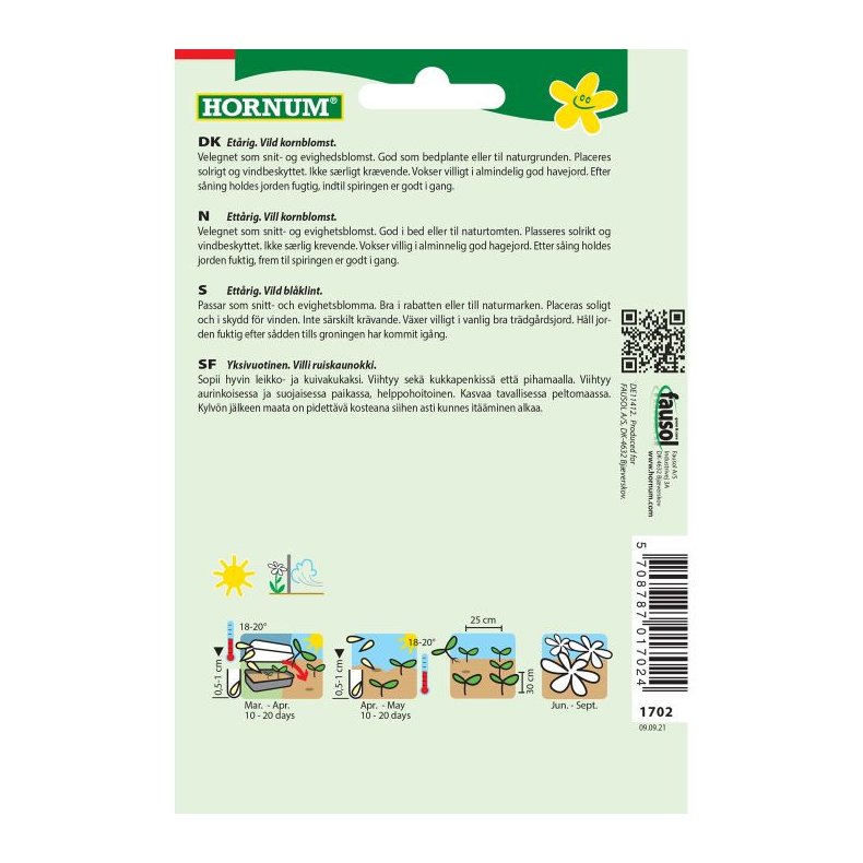 Kornblomst fr, Blue Heaven