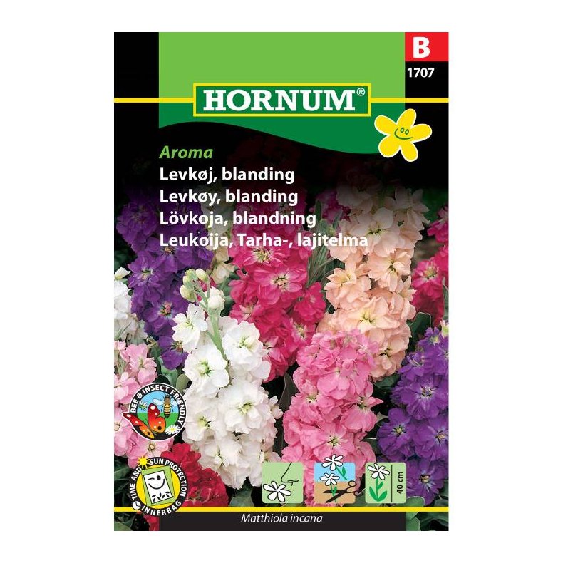 Levkj, blomsterfr, blanding, Aroma