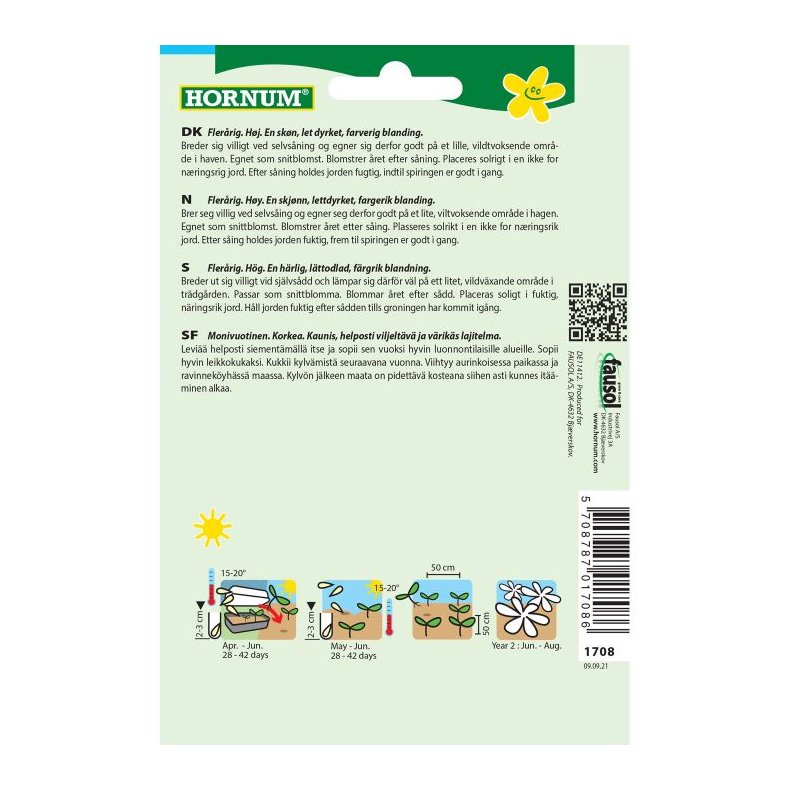 Lupin blomsterfr, blanding, Magic Candle