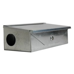 Foderstation til rotter galvaniseret