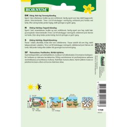 Lvemund, blomsterfr, blanding, Joy