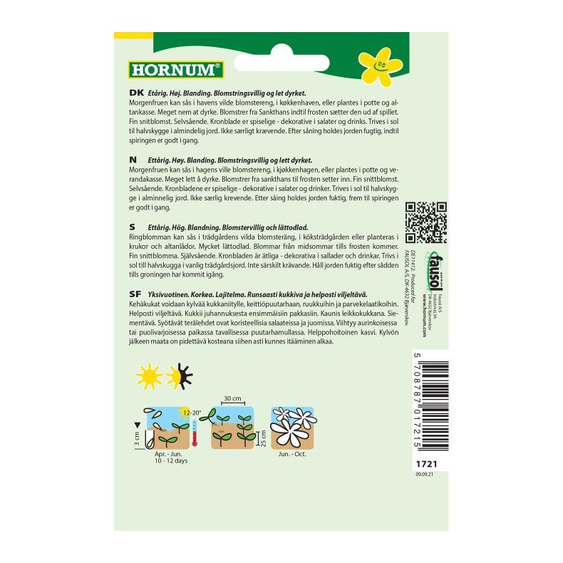 Morgenfrue, Blomsterfr�, blanding, Citrus