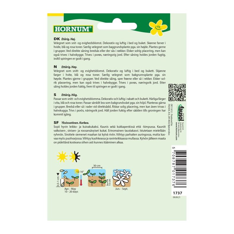 Ridderspore blomsterfr�, blanding, Exquisit