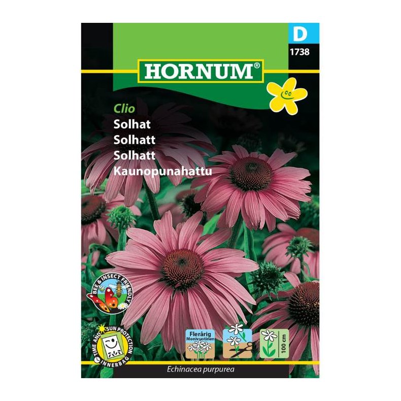 Solhat blomsterfr, Clio, rde