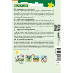 Jernurt, blomsterfr, Kmpe. 