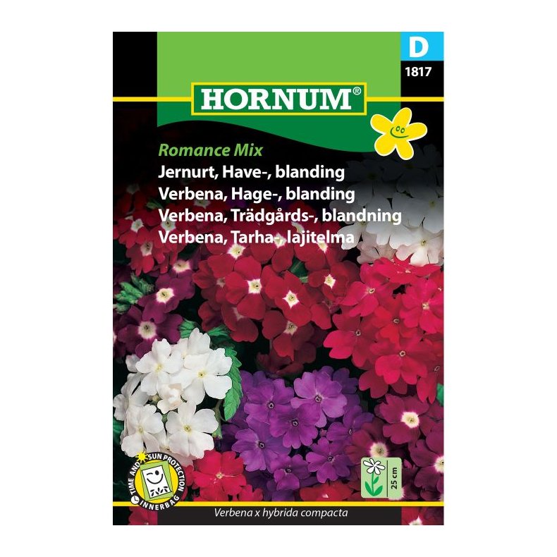 Jernurt, Blomsterfr, Haveblanding