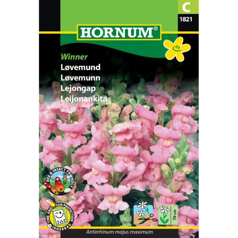 Lvemund, blomsterfr, Winner 