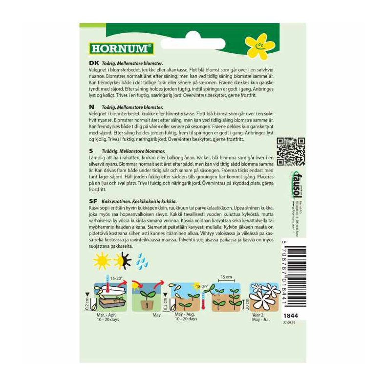 Stedmoderblomst, Tempo