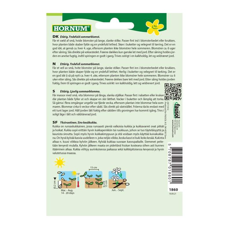 Brudeslr, blomsterfr