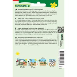 Okseje, blomsterfr, blanding