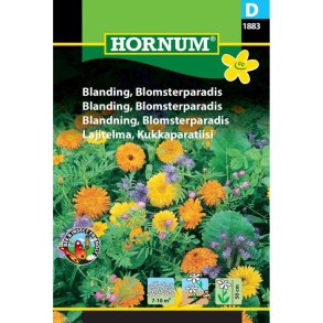 Blomsterfr, Blanding, Blomsterparadis, etrig. 