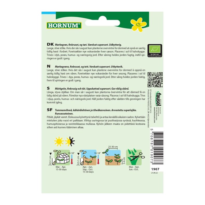 kologisk Persille, Krus, krydderurtefr