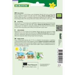 kologisk Bnne, Busk, Maxipak. Grnsagsfr