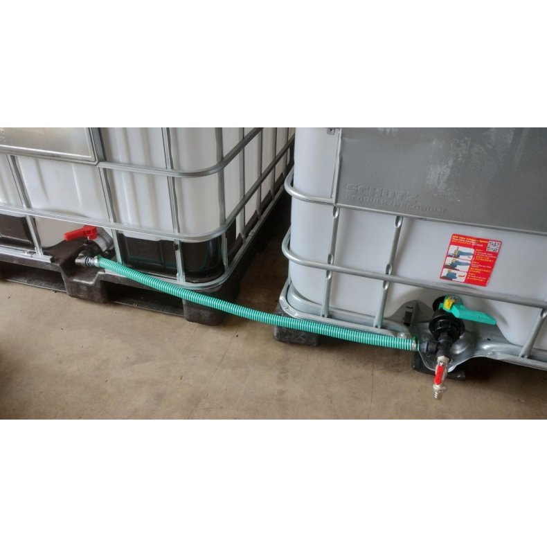 Slangest 25mm for 2 stk palletanke