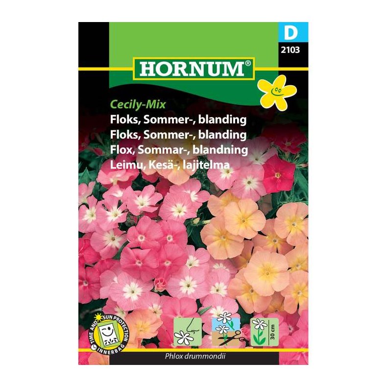 Floks, blomsterfr, Sommer, blanding, Cecily-Mix