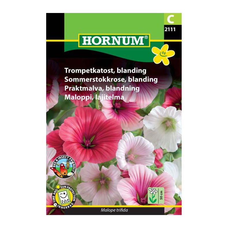 Trompetkatost, blomsterfr, blanding