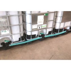 32mm slangest til 3 palletanke 1" gevind. Uden hane