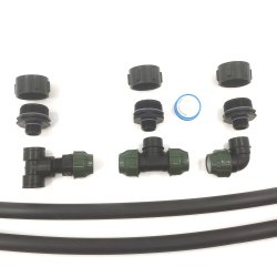 Sammenkobling 3 palletanke med 32mm PEL rr. Uden hane