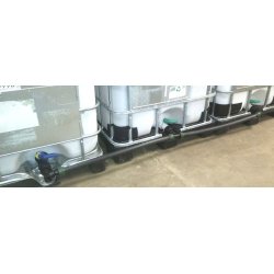 Sammenkobling 3 palletanke med 32mm PEL rr. Uden hane