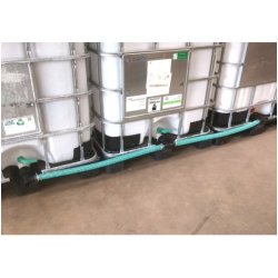 32mm slanges�t til 3 palletanke med 3" studser. 1" gevindfittings. Uden hane