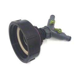 IBC adapter 3" S100X8 med 2 vejshane