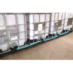 32mm slangest til 4 palletanke 1" gevind. Uden hane