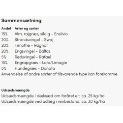 Heste Strukturgrs, 10 kg. DSV