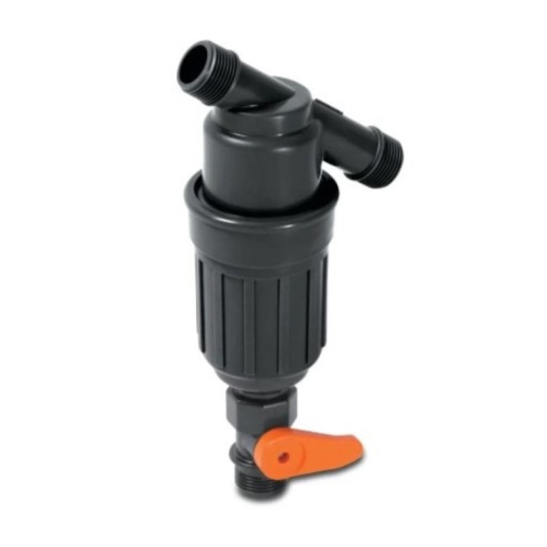 Amiad manuelt filter 3/4" udvendigt gevind 130-500 Mikron