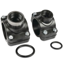 Anboringsb�jle PP  Klemme x Indv. gevind 16bar