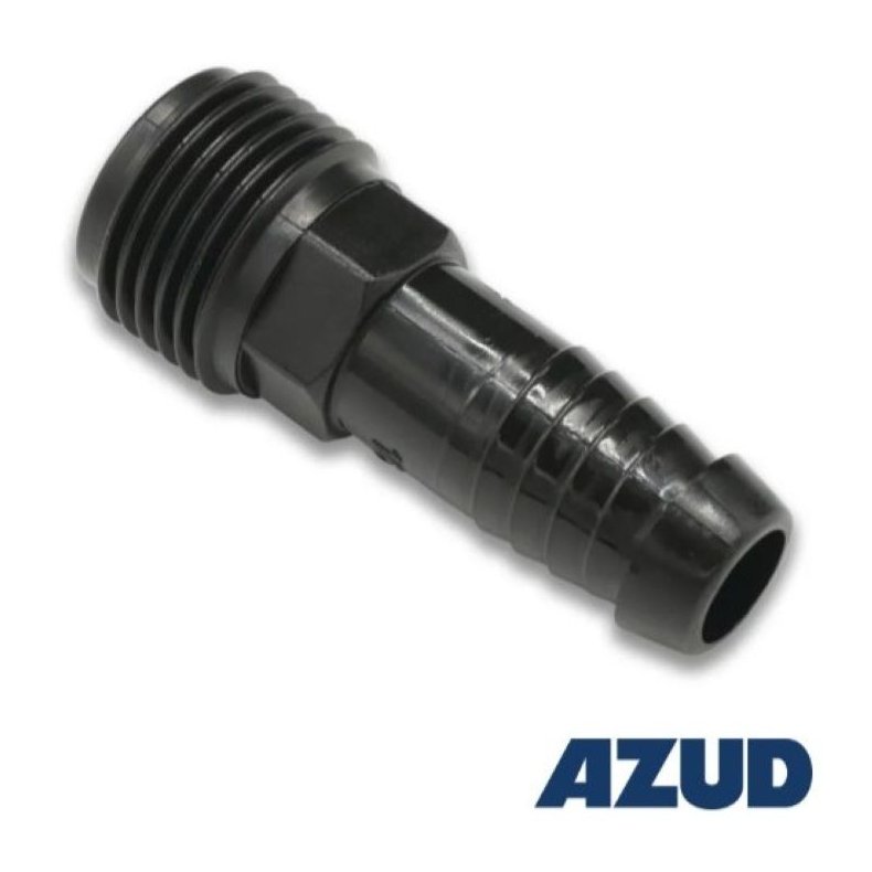 Azud Fleksibel slangestuds gevind x 17,5 mm modhager