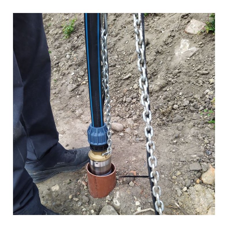 3,5" Brndpumpe 1,1 kw. 1" afgang