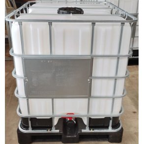 1000 liters palletank -brugt og rengjort 