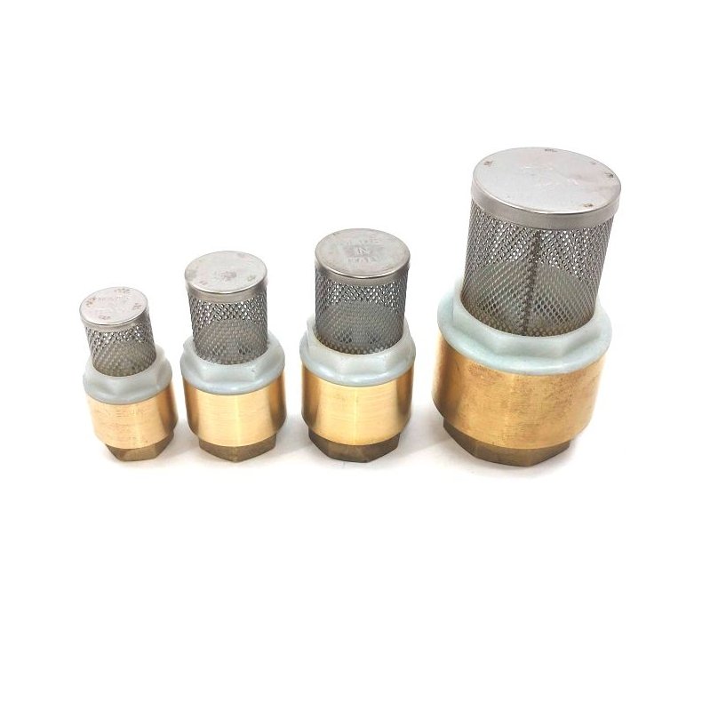 Bundventil med sugekurv