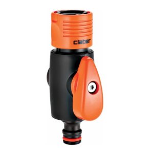 Claber kobling/nippel med lukkeventil