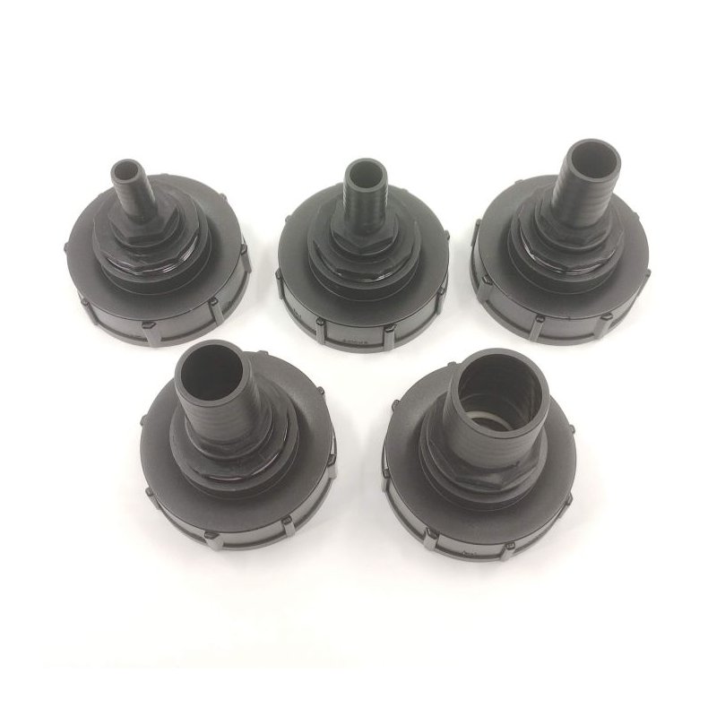 Ekstra kraftig 3" Bucchi IBC adapter med slangestuds